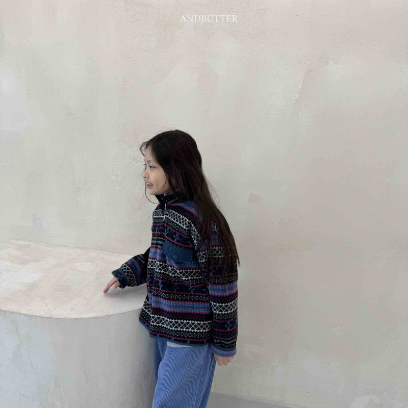 【予約】Patagon Pocket Fleece  /  andbutter (S-JM)