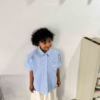 【予約】Bebe Heart Shirt / andbutter(S-JM)