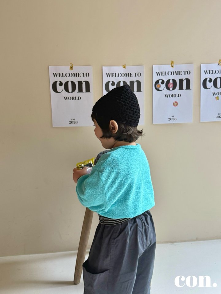 【予約】v 刺繍ニットトップス / con. (XXS-M)