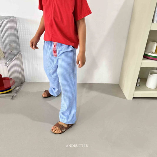 【予約】Pajama Coloring Pants / andbutter(S-JM)
