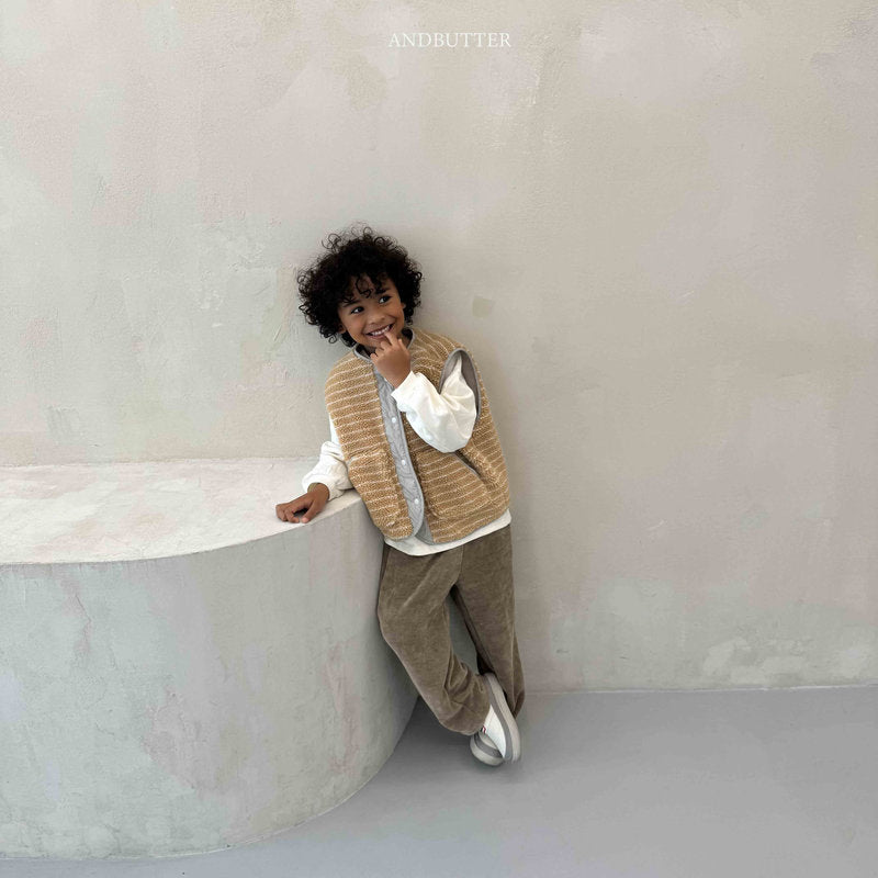 【予約】Soft Wide Pants  /  andbutter (S-JM)