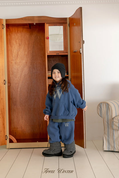 【予約】W hoodie  /  apfel (S-JL)