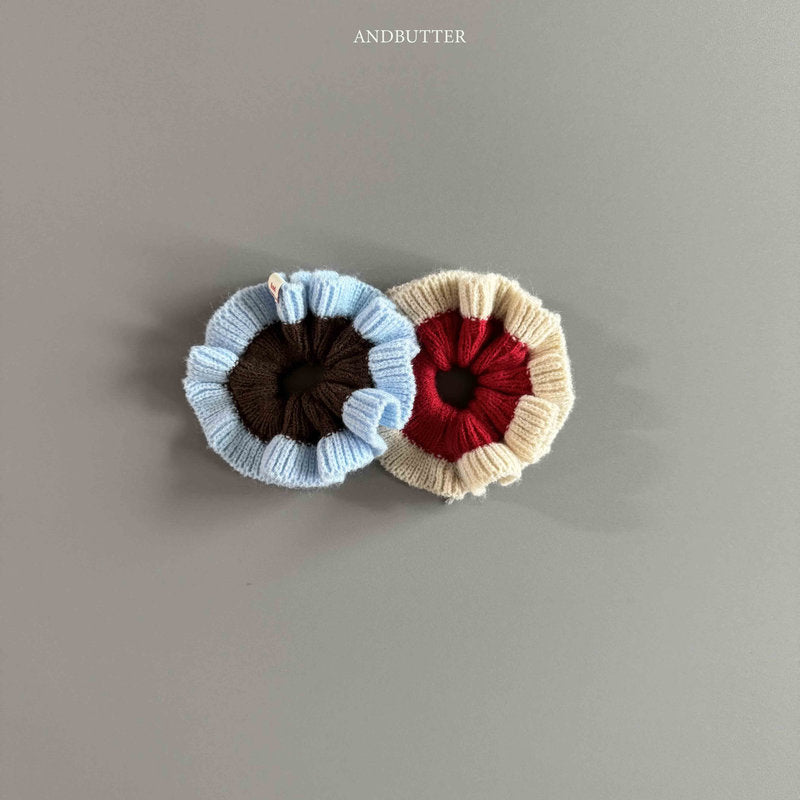 【予約】Knit Scrunchies  / andbutter
