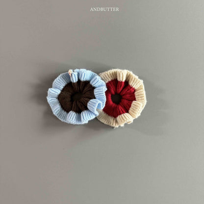 【予約】Knit Scrunchies  / andbutter