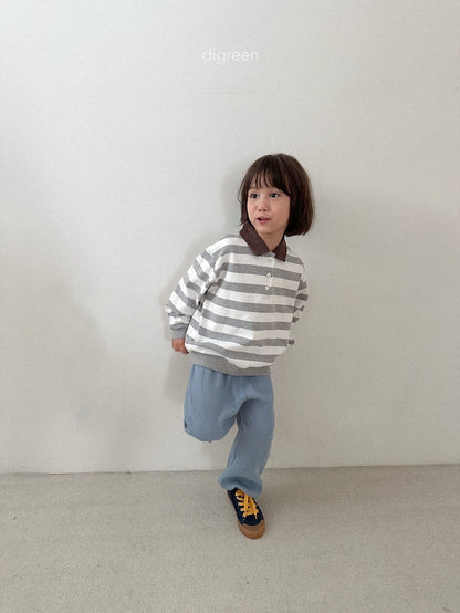 【予約】flat waffle pant / digreen(S-XXL)