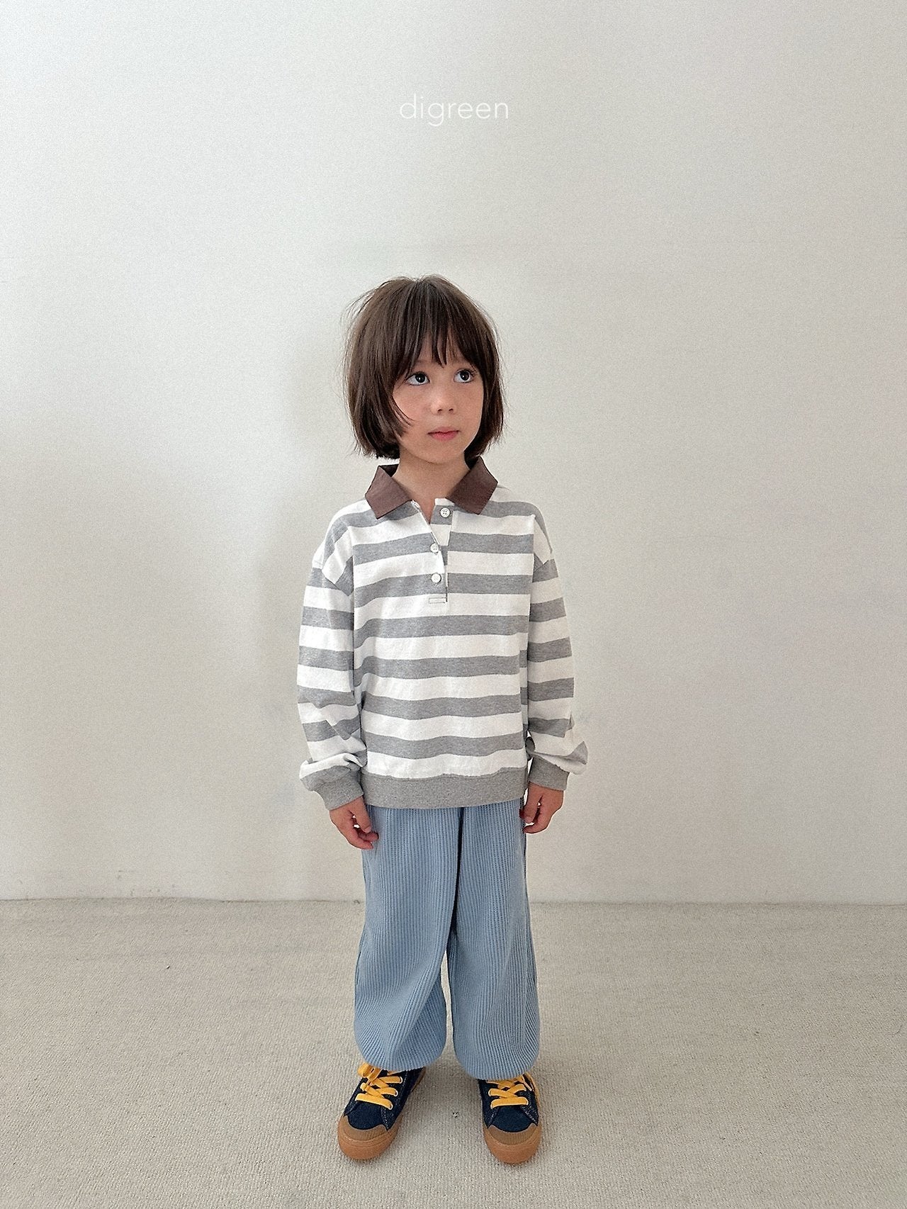 【予約】flat waffle pant / digreen(S-XXL)