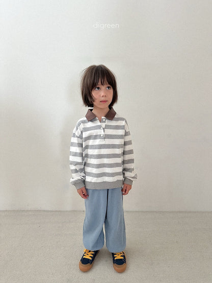 【予約】flat waffle pant / digreen(S-XXL)