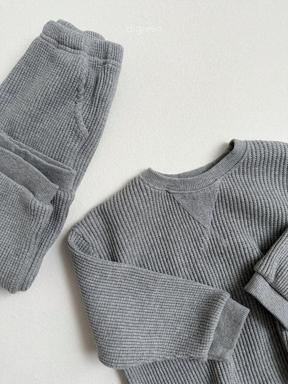 【予約】flat waffle mtm/ digreen(S-XXL)