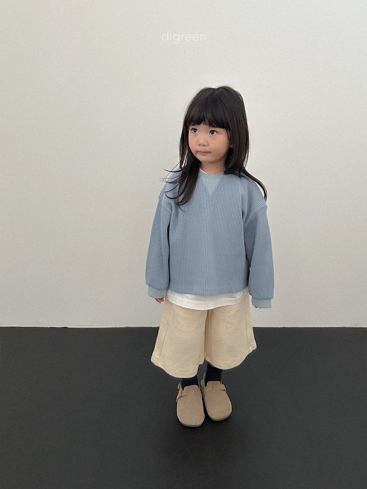 【予約】flat waffle mtm/ digreen(S-XXL)