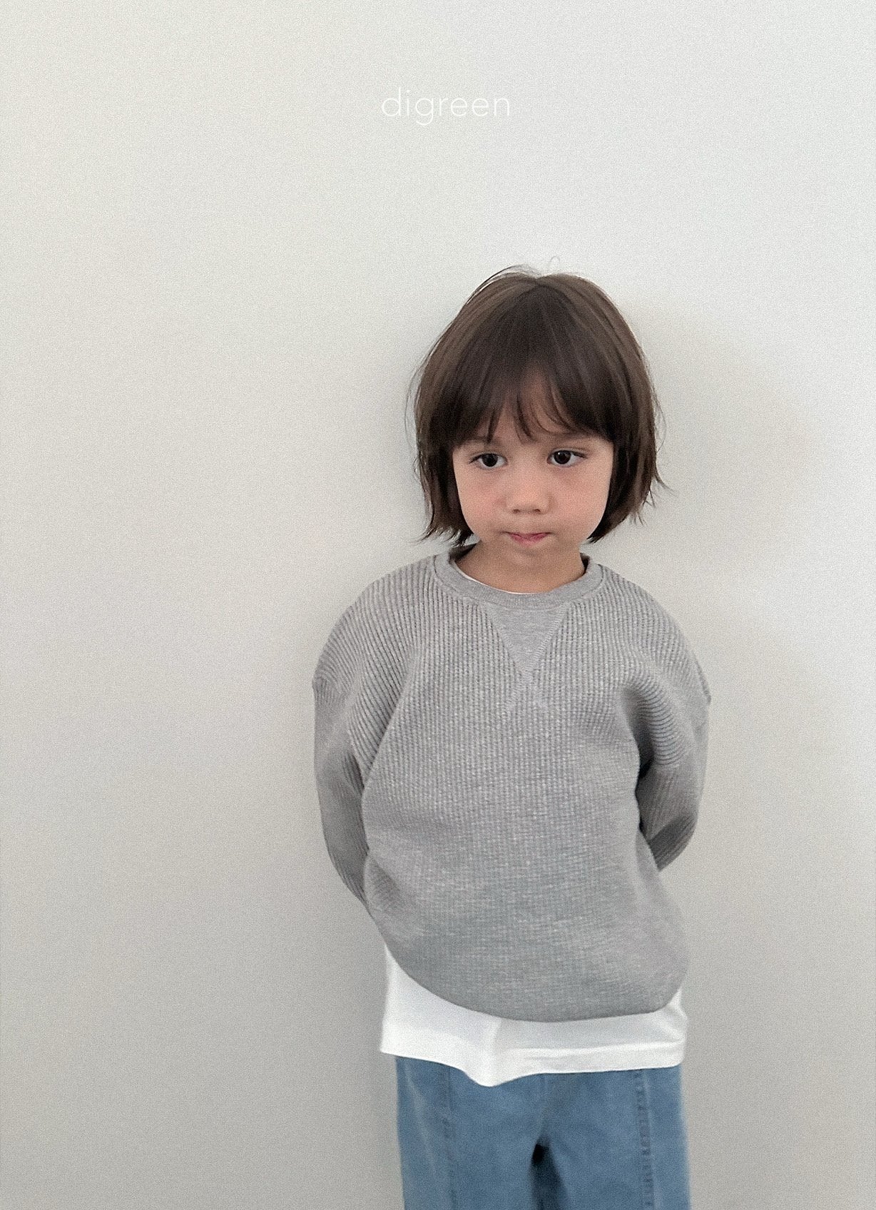 【予約】flat waffle mtm/ digreen(S-XXL)