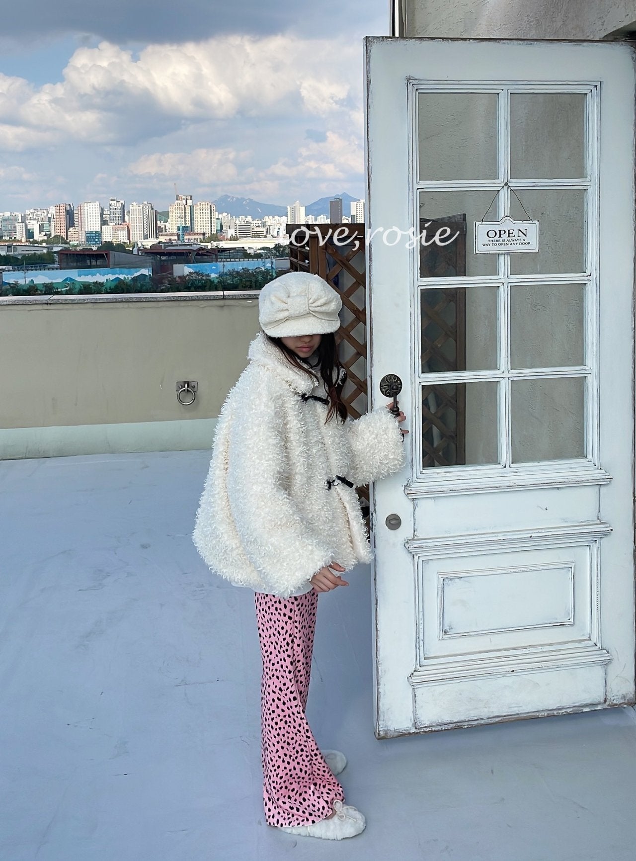 【予約】cheetah lib boots cut pt / love rosie (L-3XL, adult)