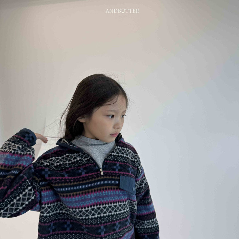 【予約】Patagon Pocket Fleece  /  andbutter (S-JM)