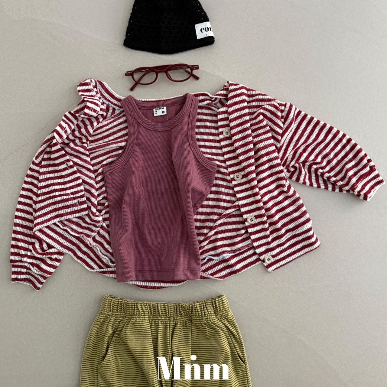【予約】pigment lib sleeveless / minimal