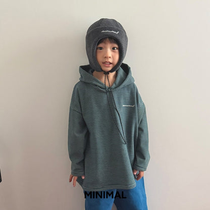 【予約】stripe box hood T  / minimal (S-JM)