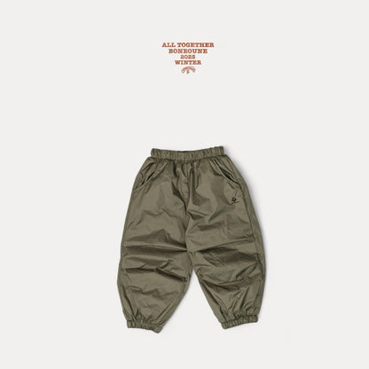 【予約】ｗater proof jogger pants  / boneoune (XS-JL) 방수투턱