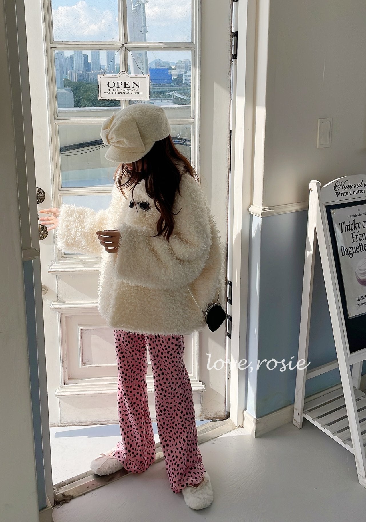 【予約】cheetah lib boots cut pt / love rosie (L-3XL, adult)