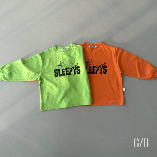【予約】スリーピーズTシャツ / gruebaba (S-JL)