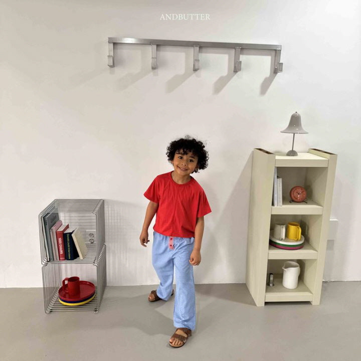 【予約】Pajama Coloring Pants / andbutter(S-JM)