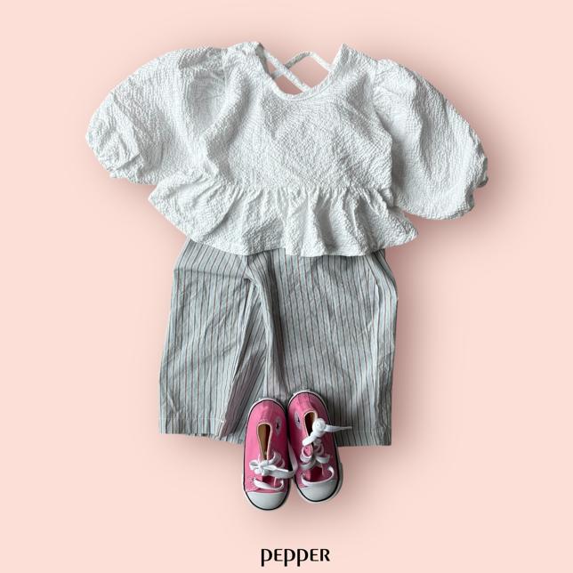 【予約】カンチョパンツ / pepper (XS-XL) 칸쵸