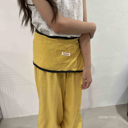 【予約】Apron pants  / andbutter(S-JM)