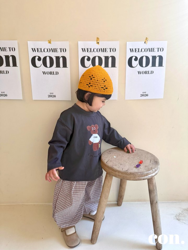 【予約】チェックパンプキンパンツ / con. (XXS-M)