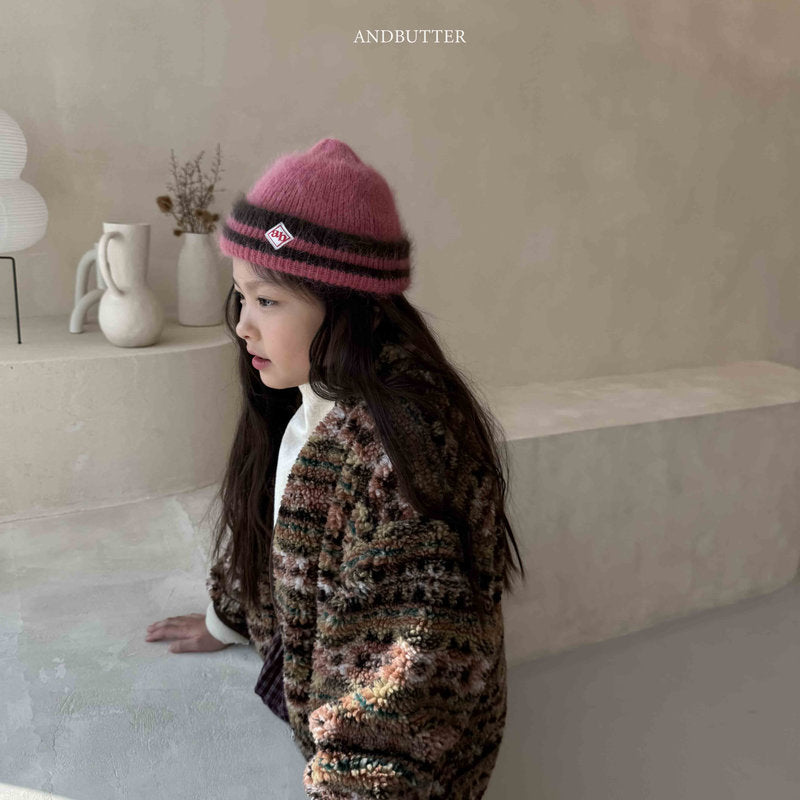 【予約】Mix Angora Beanie   / andbutter