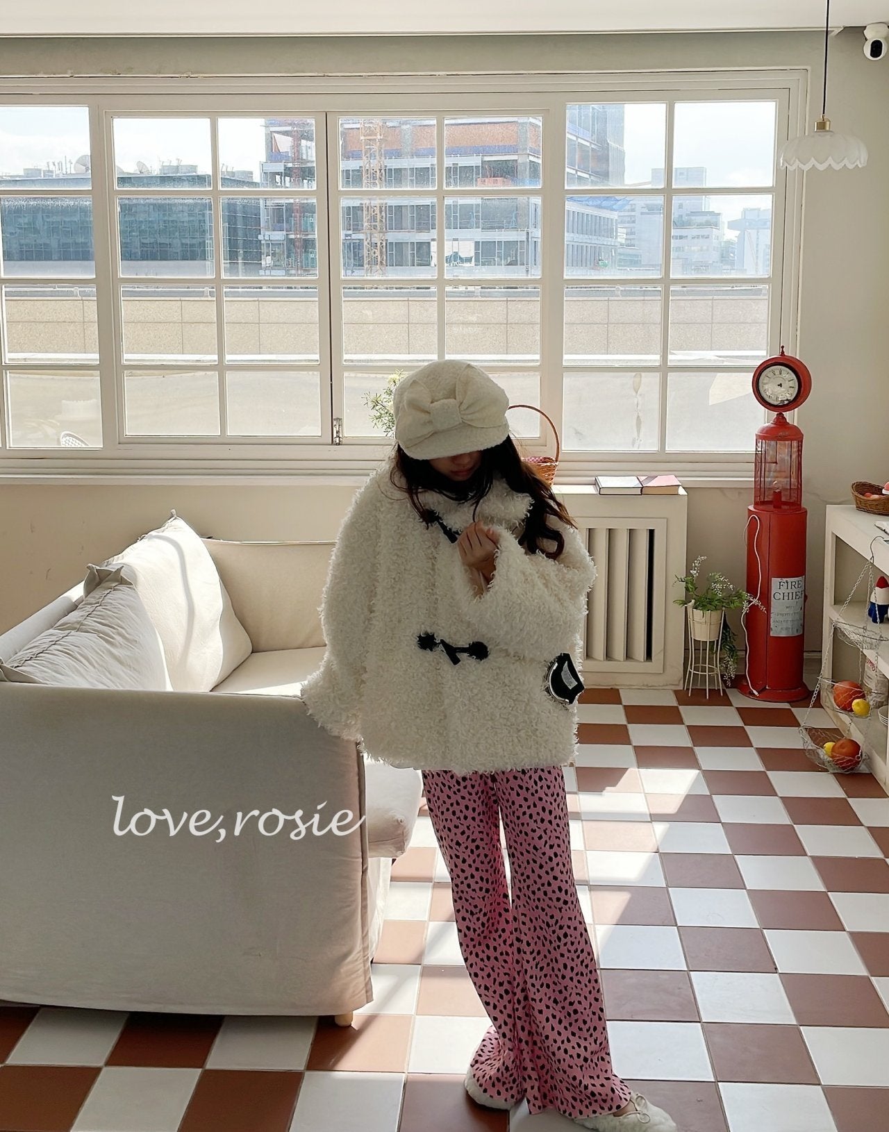 【予約】cheetah lib boots cut pt / love rosie (L-3XL, adult)