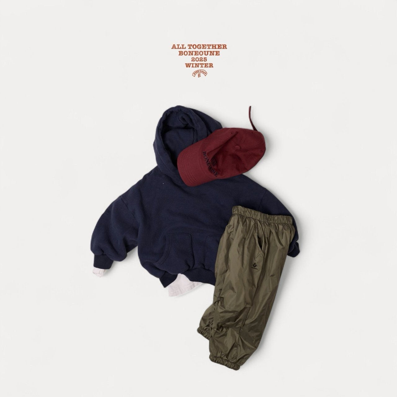 【予約】ｗater proof jogger pants  / boneoune (XS-JL) 방수투턱