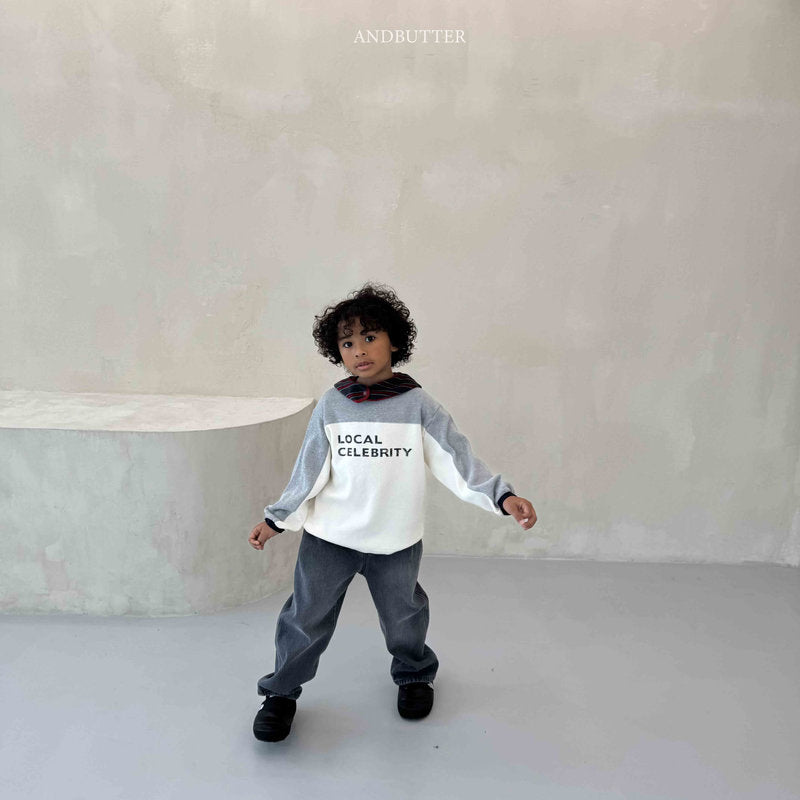 【予約】Ribby Black Pants  /  andbutter (S-JM)