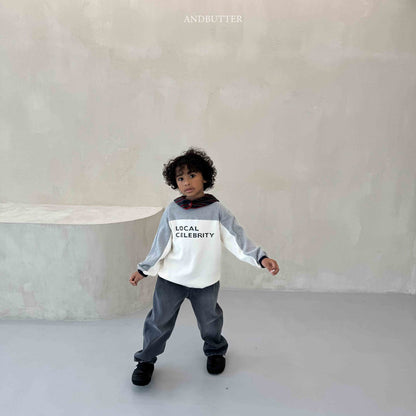 【予約】Ribby Black Pants  /  andbutter (S-JM)