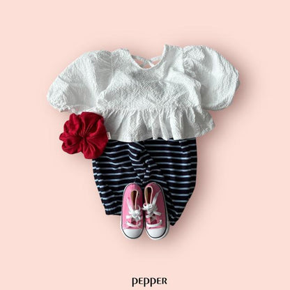 【予約】ヨヨボーダージョガー　/ pepper (XS-XL)