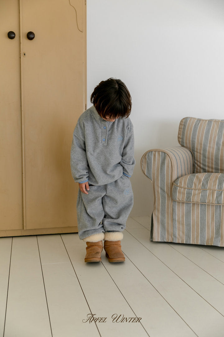 【予約】soft fleece jogger pt / apfel (S-JL)달콤솜조거