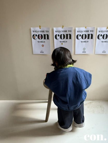 【予約】リバーシブルジャンパー / con. (XXS-M)