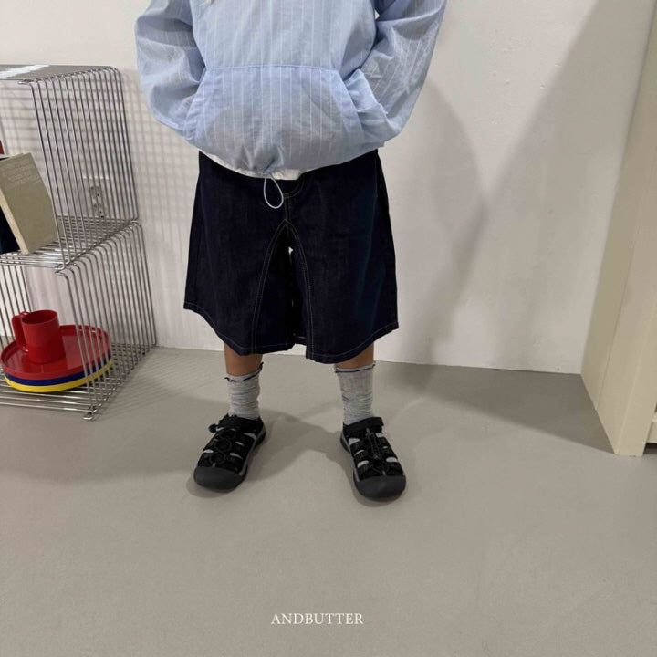 【予約】Non-faded Bermuda Pants / andbutter(S-JM)