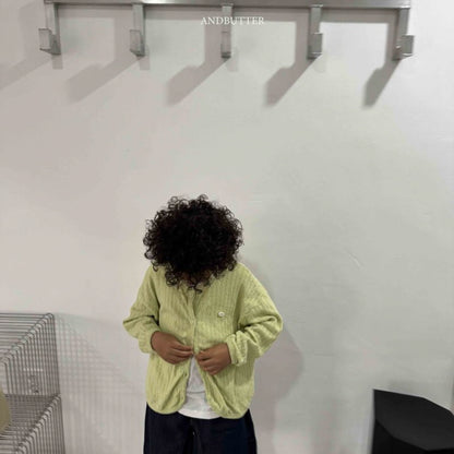 【予約】Light cardigan / andbutter(S-JM)