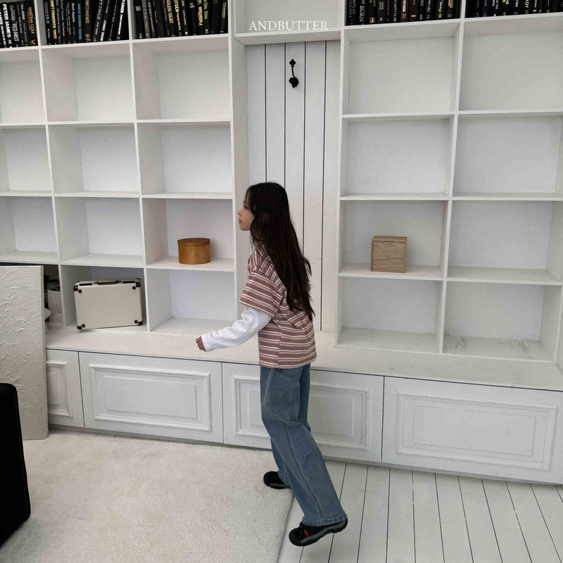 【予約】フラップデニム / andbutter(S-JM)플랩