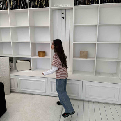 【予約】フラップデニム / andbutter(S-JM)플랩