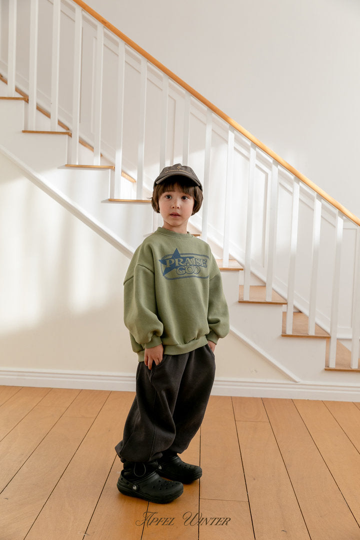 【予約】milk jogger pants  / apfel (S-JL)