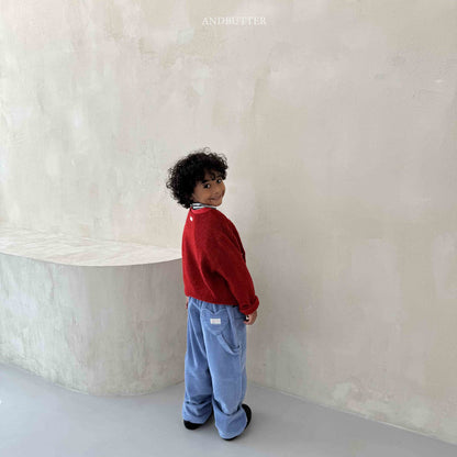 【予約】Creamy Cardigan  /  andbutter (S-JM)