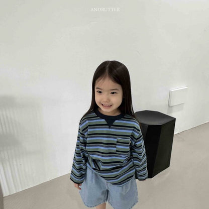 【予約】Retro pocket T / andbutter(S-JM)