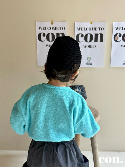 【予約】v 刺繍ニットトップス / con. (XXS-M)