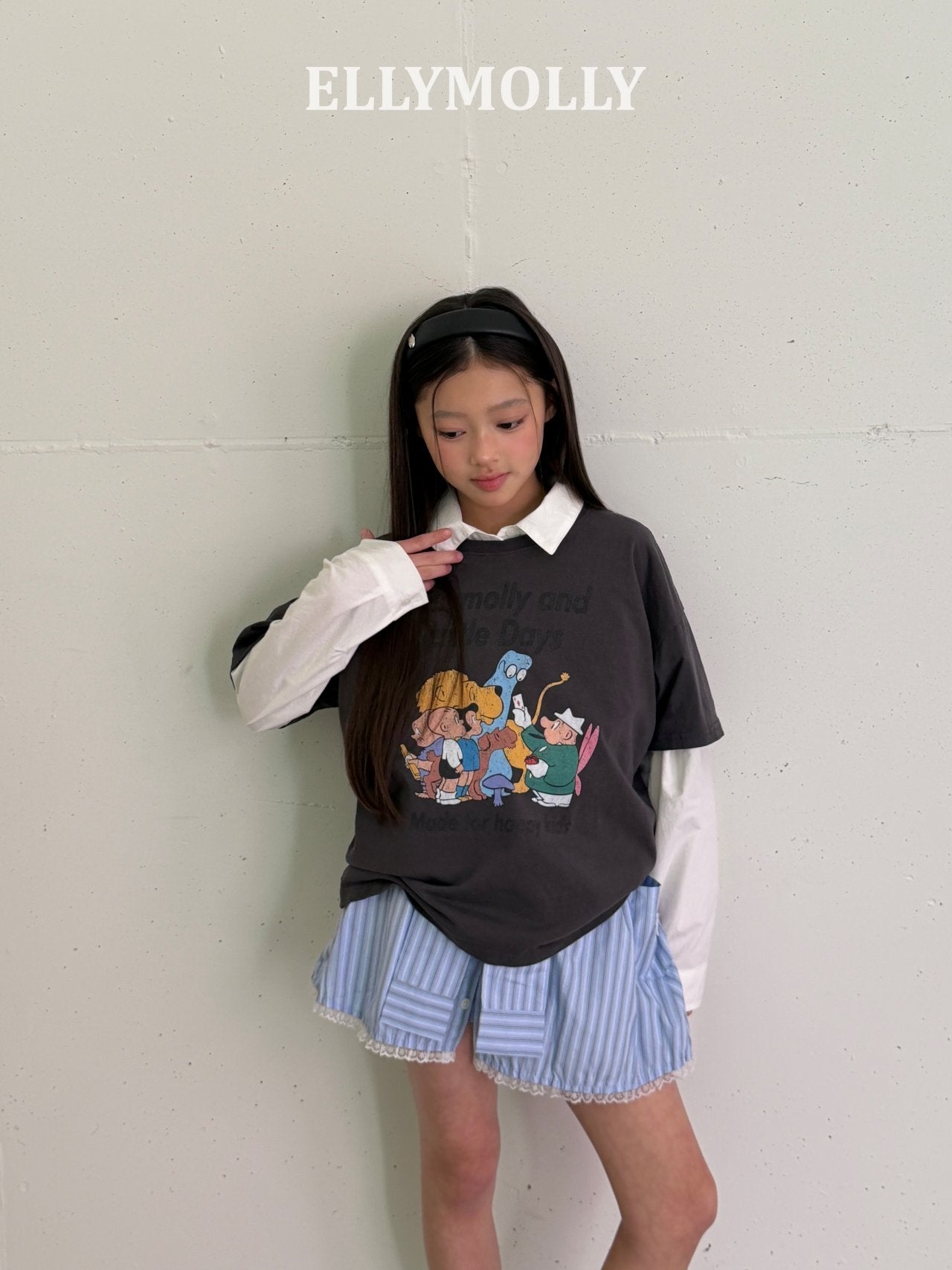 【予約】happy crew T / ellymolly (5-19号)