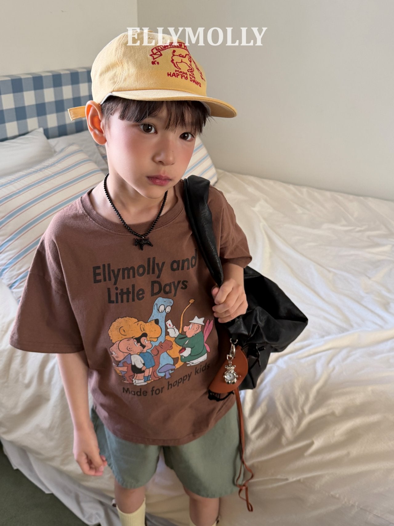 【予約】happy crew T / ellymolly (5-19号)