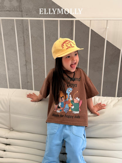 【予約】happy crew T / ellymolly (5-19号)
