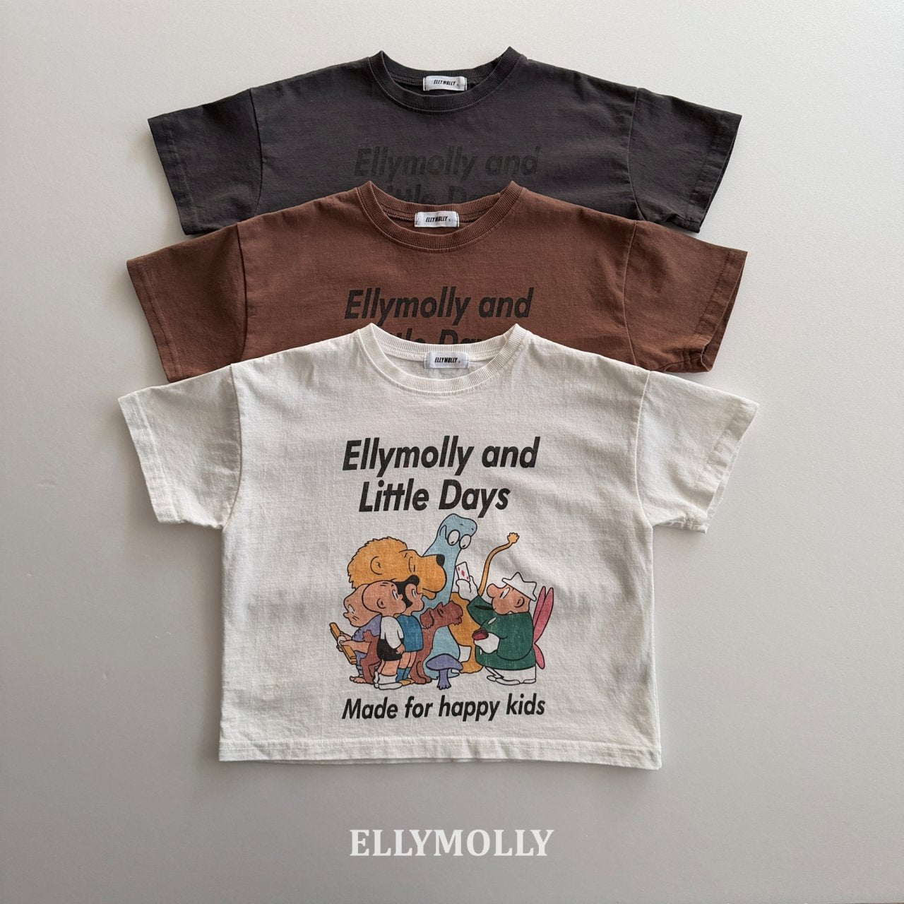 【予約】happy crew T / ellymolly (5-19号)