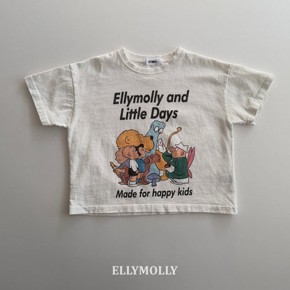 【予約】happy crew T / ellymolly (5-19号)