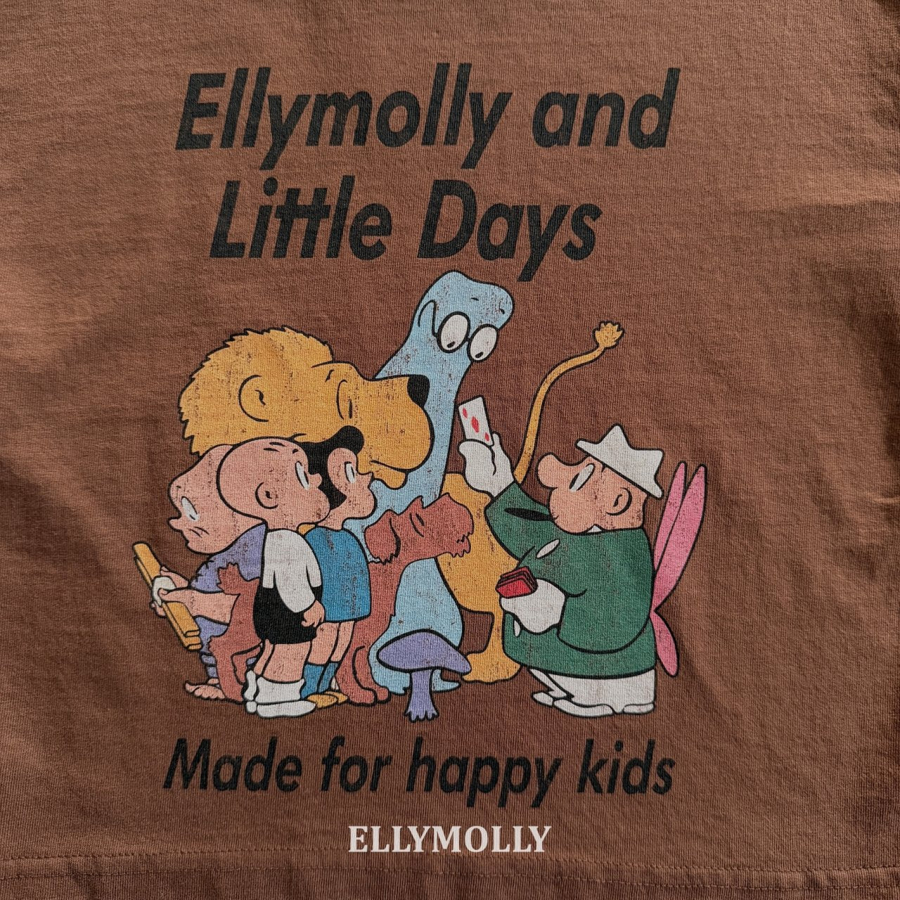 【予約】happy crew T / ellymolly (5-19号)