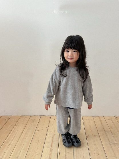 【予約】sand terry joggers pants / digreen(S-XXL)