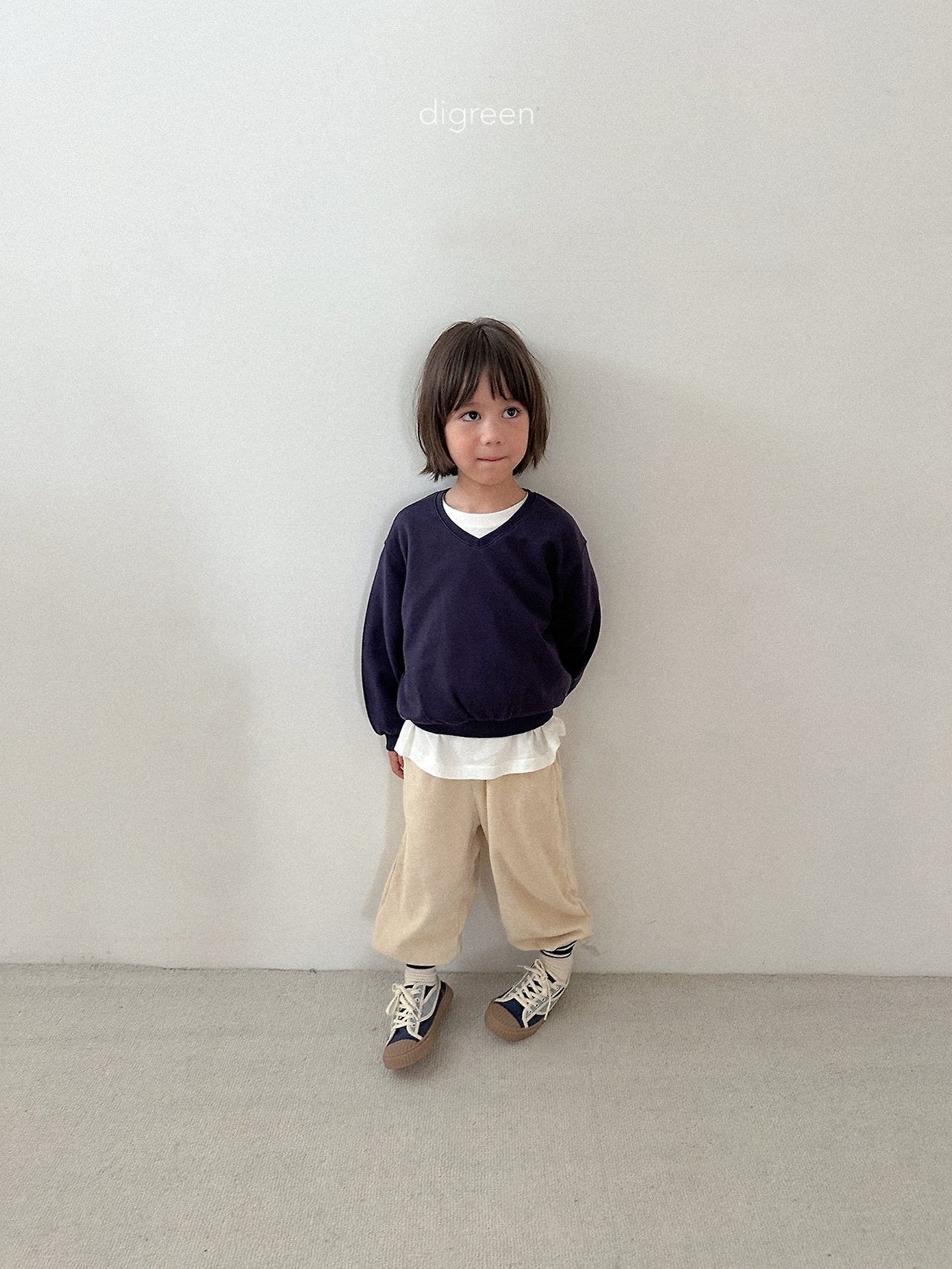 【予約】sand terry joggers pants / digreen(S-XXL)