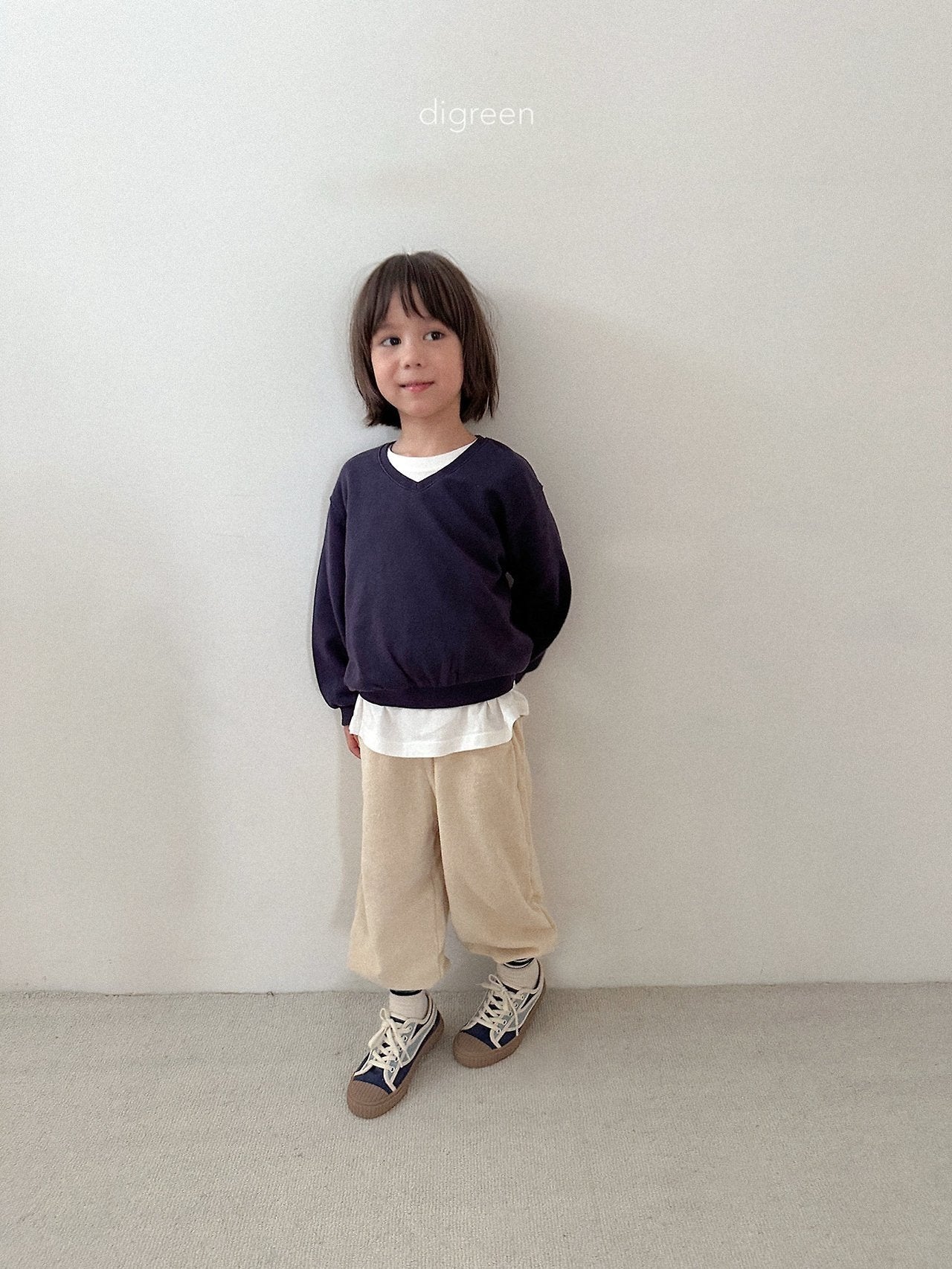 【予約】sand terry joggers pants / digreen(S-XXL)